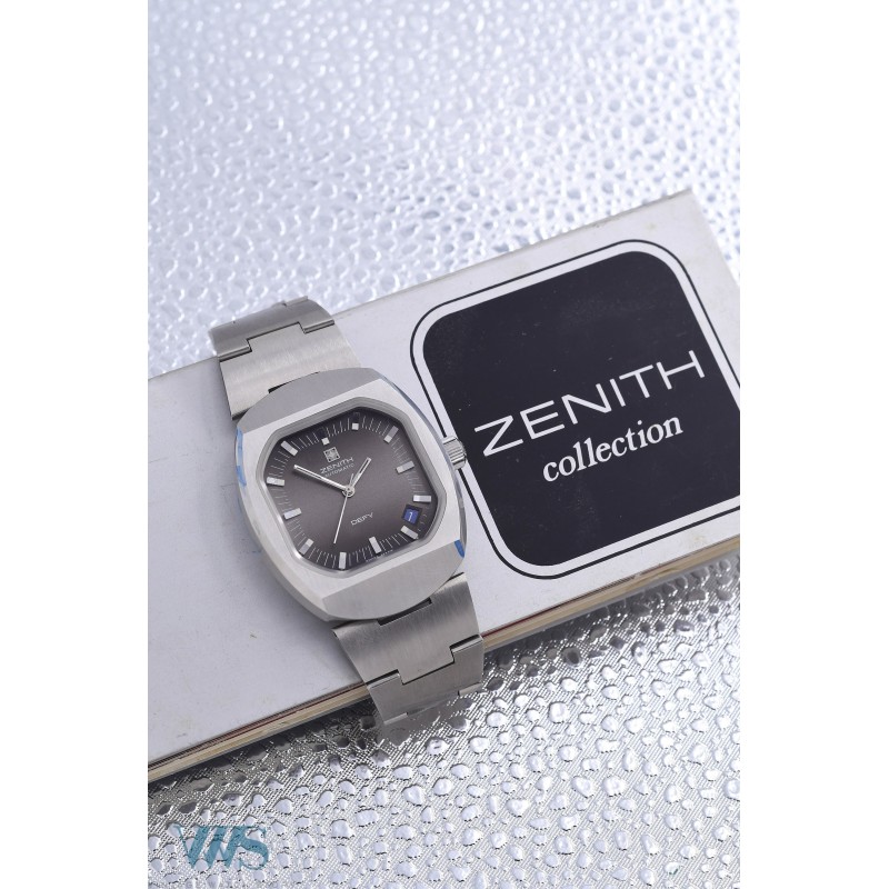 ZENITH (Defy "Surf" - 300m - Bronze / Automatic Date - Trotteuse fine / ref. 01.1370.380), vers 1974/6