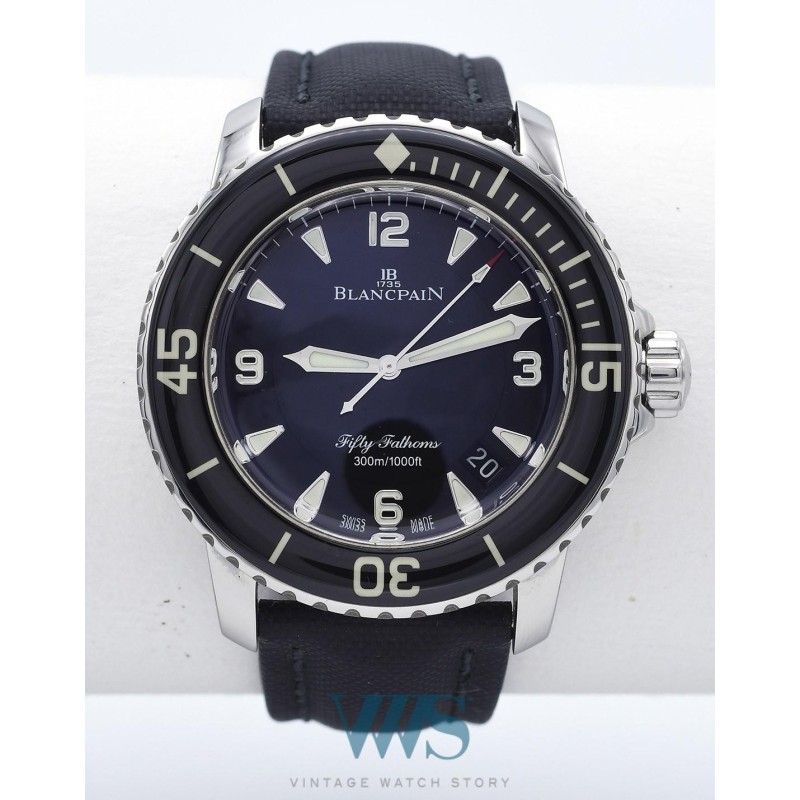 BLANCPAIN (Tribute to Fifty Fathoms 300 M - Acier / ref. 5015.1130.52), vers 2008