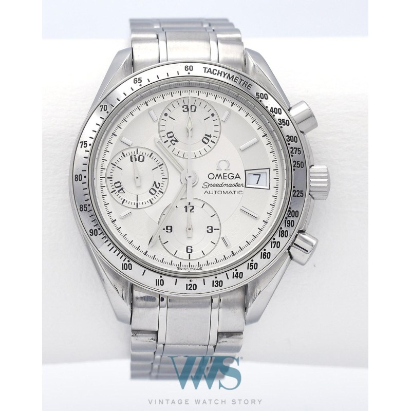 OMEGA (Chronographe Speedmaster Automatic Date / White / ref. 175.0083 - 3513.30), vers 1998