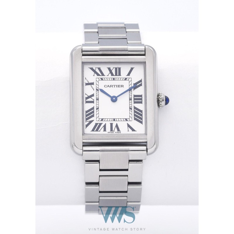 CARTIER (Tank Solo Lady - Acier / ref. 3170), vers 2015