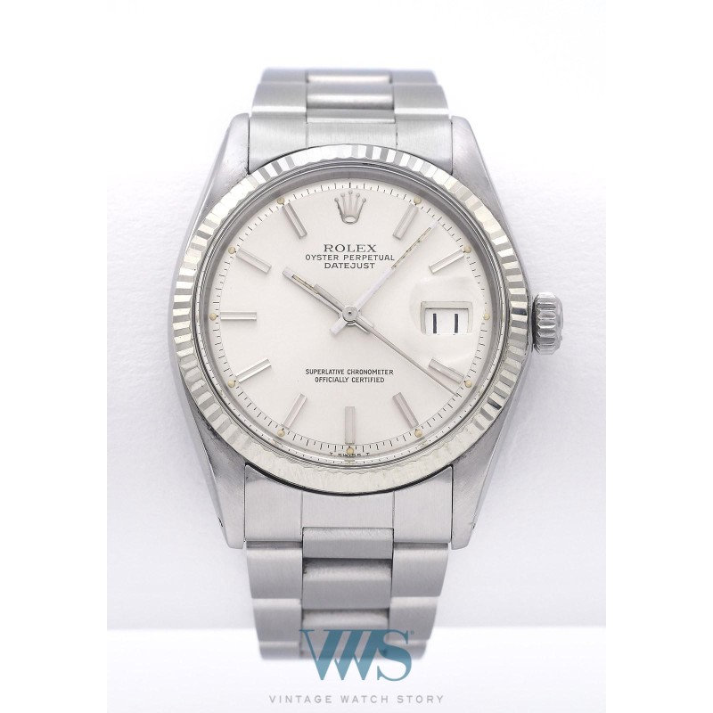 ROLEX (Oyster Perpetual DateJust 36 - Silver / ref. 1601), vers 1973