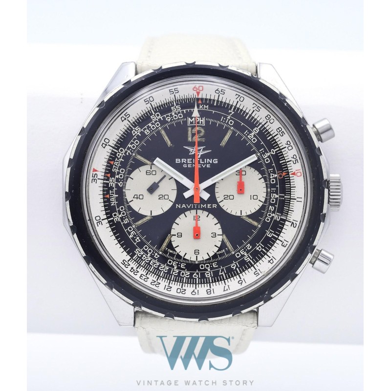 BREITLING (Chronographe Navitimer / Long Playing Tri-Compax / ref. 0816), vers 1967