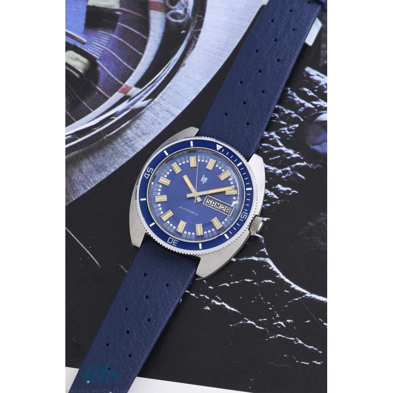 LIP (Diver Automatic Day-Date - Blue 20 ATU / ref. 43783), vers 1970