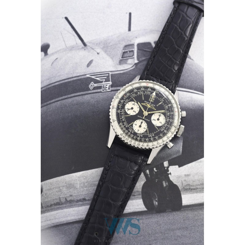 BREITLING (Chronographe Navitimer - AOPA / Petits Compteurs "Lunette Transition" / ref. 806 / Mk 4), vers 1964