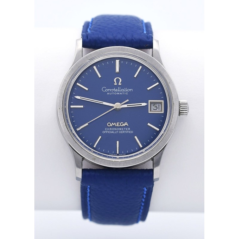 OMEGA (Constellation Automatic Blue - Date / ref. 168.033 / 166.052),