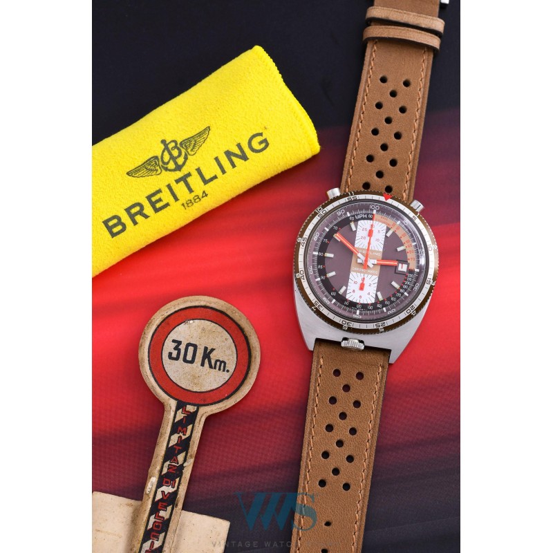 BREITLING (Chronographe Pult / Pupitre - Chrono-Matic Chocolat / ref. 7101), vers 1971