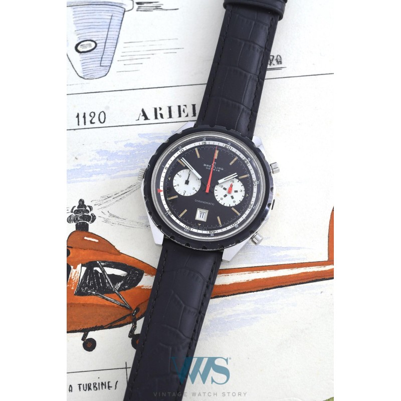 BREITLING (Chronographe AVI Co-pilot Chrono-Matic / ref. 7651), vers 1969