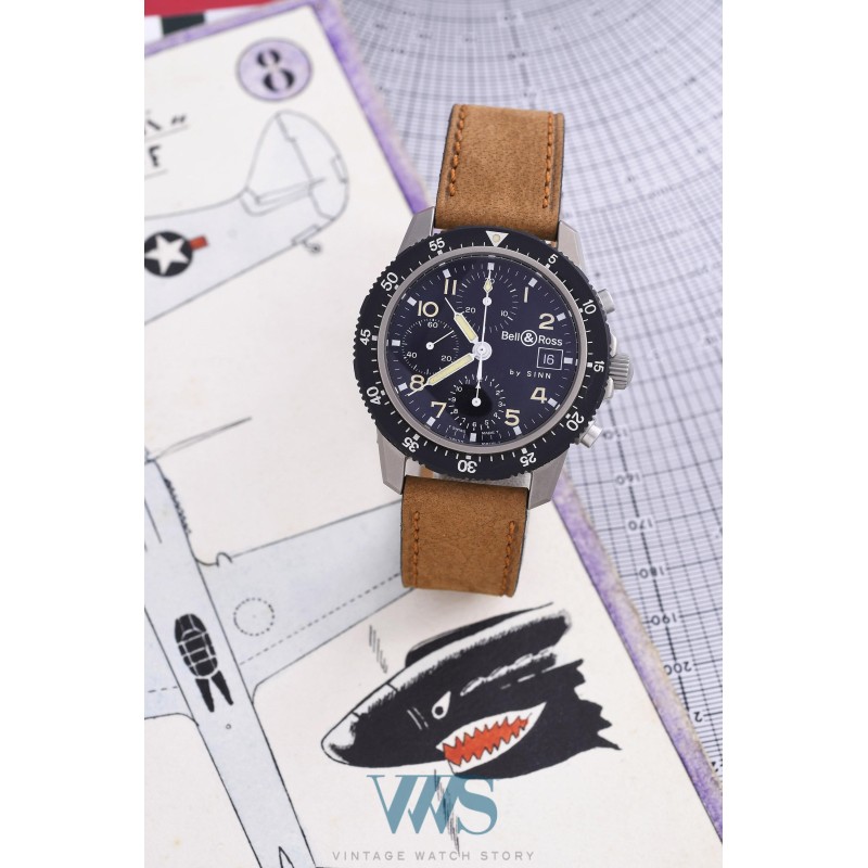 BELL & ROSS by Sinn (CHRONOGRAPHE PILOTE - CLASSIC TE / LIMITED EDITION / ref. 103.0545/26), vers 1995