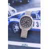 HEUER (Chronographe Pilote Date / Carrera - "Lemania" / ref. 510.500), vers 1986