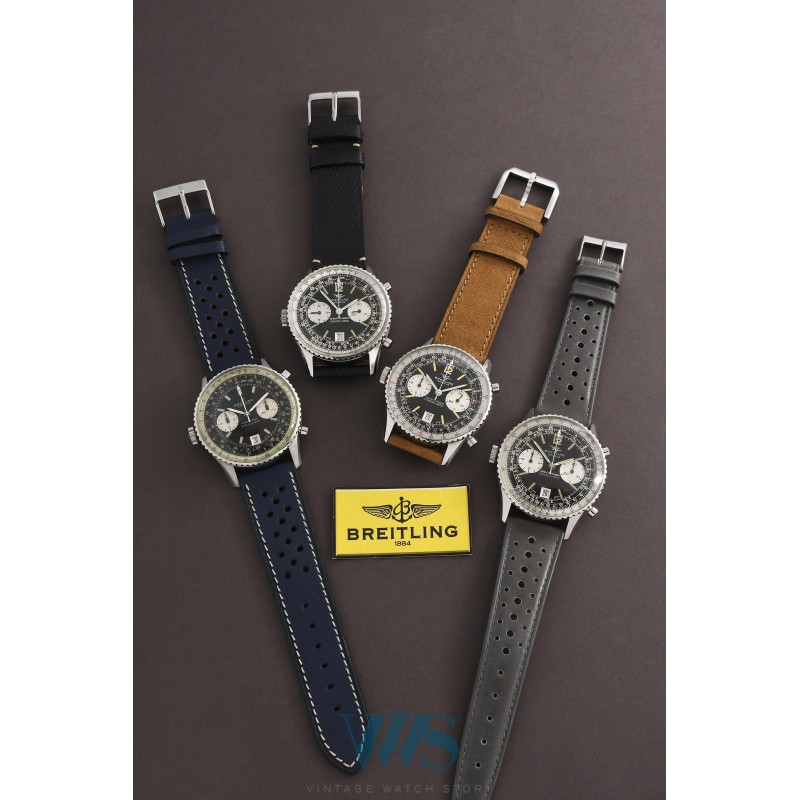 BREITLING (Chronographe Navitimer - Chrono-Matic Rond / Patine Banana / ref. 8806), vers 1973
