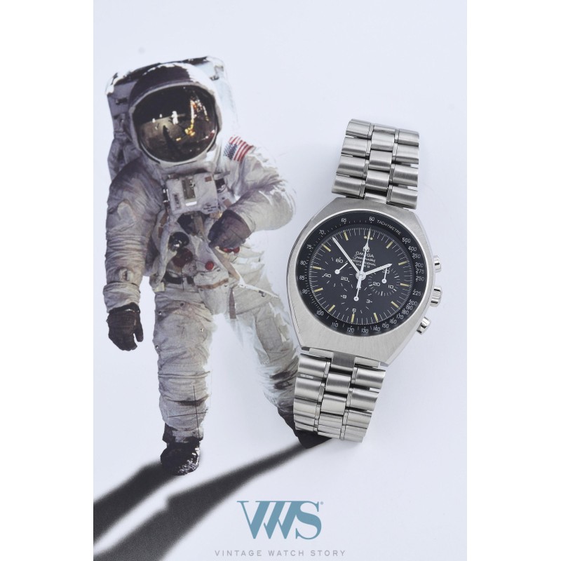 OMEGA (CHRONOGRAPHE SPEEDMASTER PROFESSIONAL MARK II / PATINE BANANE / ref. 145.014), vers 1970
