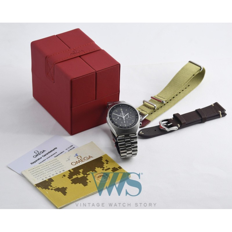OMEGA (CHRONOGRAPHE SPEEDMASTER PROFESSIONAL MARK II / PATINE BANANE / ref. 145.014), vers 1970