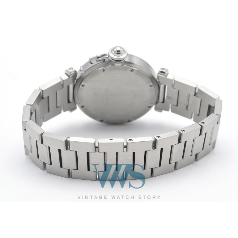 CARTIER (Pasha C / de Cartier - White "Grande Date" / ref. 2475), vers 2006