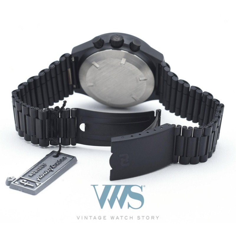 PORSCHE DESIGN (CHRONOGRAPHE MILITARY  BLACK by ORFINA / OTAN / ref. 7177), vers 1980