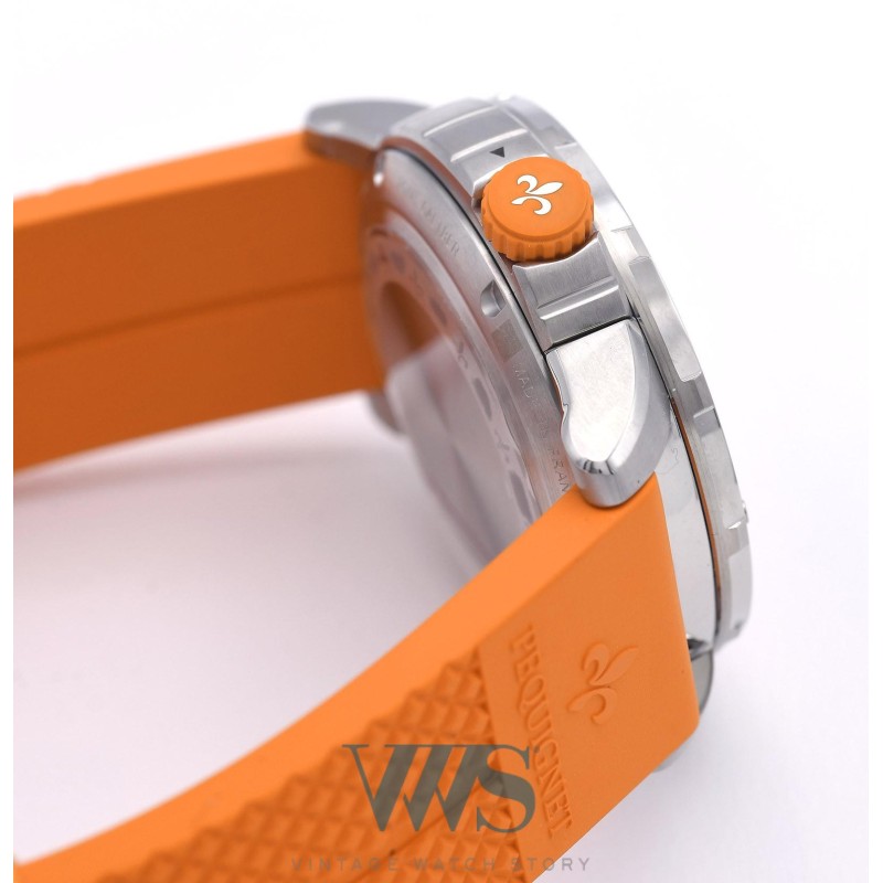PEQUIGNET (Submarine Royal 300 M / Orange / ref. 9050343/39), vers 2018