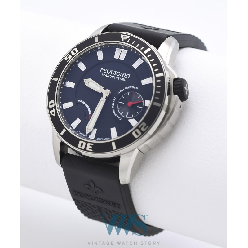 PEQUIGNET (Submarine Royal 300 M / Black / ref. 9050443 CN), vers 2018