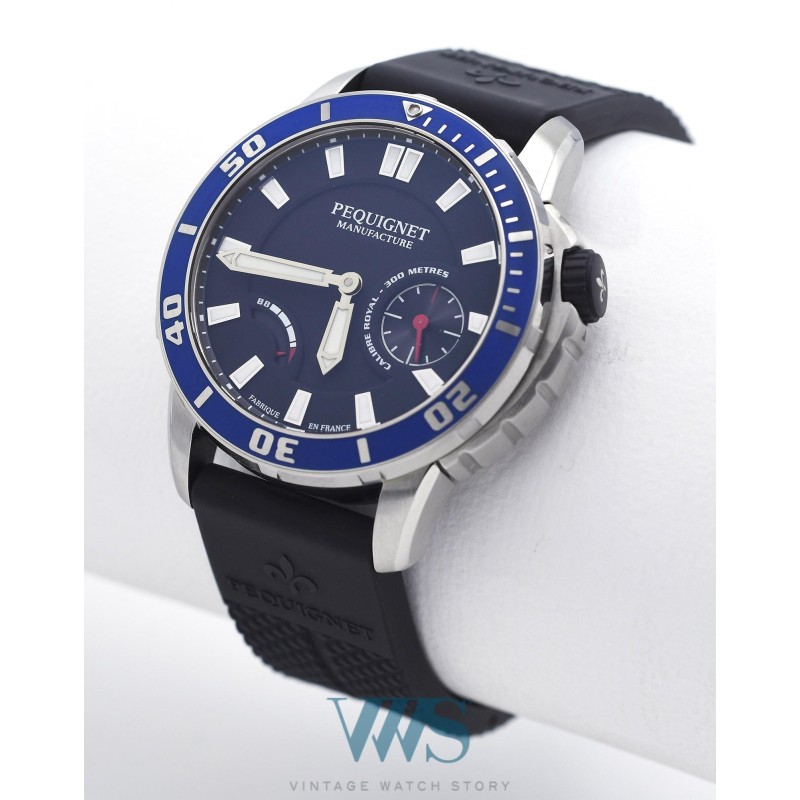 PEQUIGNET (Submarine Royal 300 M / Blue / ref. 9051443 CN), vers 2018