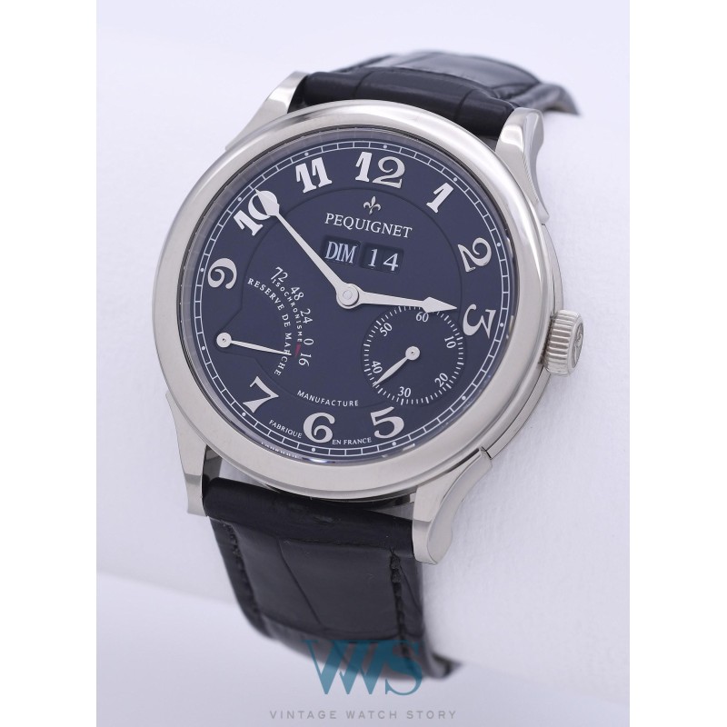 PEQUIGNET (PARIS ROYALE – RÉSERVE DE MARCHE / Or gris / ref. 9000443CN), vers 2015