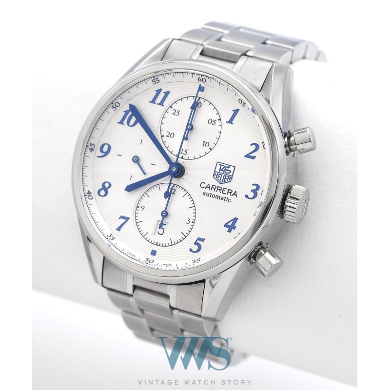 TAG HEUER (CHRONOGRAPHE CARRERA 16 - Héritage Silver / ref. CAS2111), vers 2019