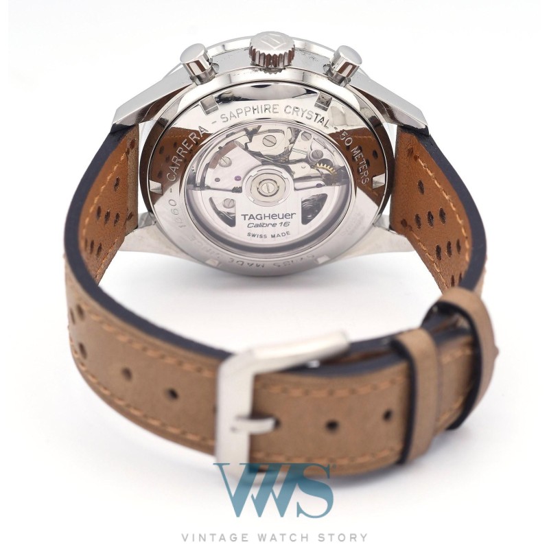 TAG HEUER (Chronographe Grand Carrera 16 Automatic - Brown / ref. CV2013-2), vers 2010