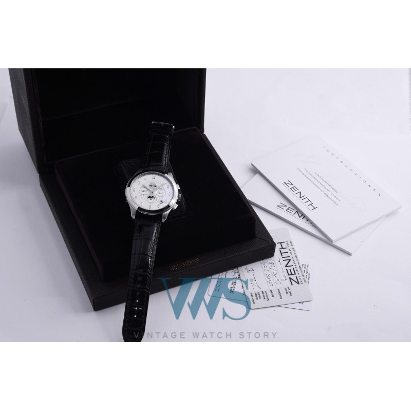 ZENITH (Chronographe Grande Class Phase de Lune - Silver / ref. 03.0520.4100/22), vers 2010