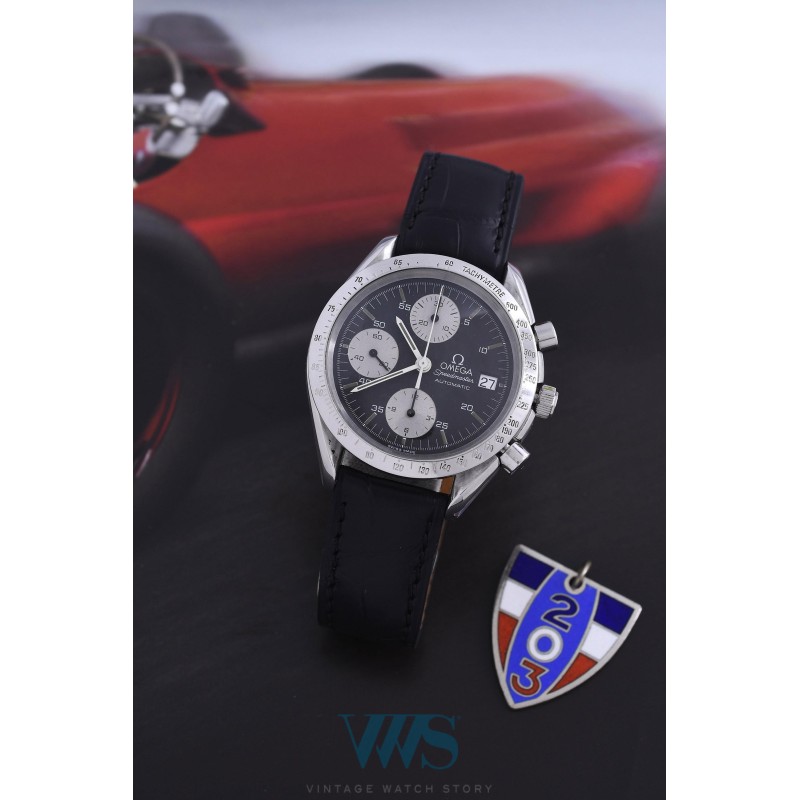 OMEGA (Chronographe Speedmaster Reduced / Panda - Black & Silver / ref. 175.0043), vers 1991