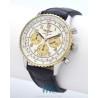 BREITLING (Chronographe Navitimer 92 - Or & Acier / ref. D30022), vers 1992