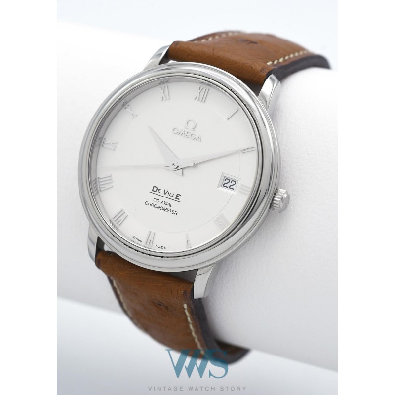 OMEGA (De Ville Prestige / Chronomètre Co-Axial Date - Silver / ref. 168.1057), vers 2008