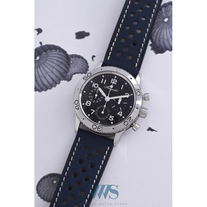 BREGUET (Chronographe Type 20 / Tritium - Aéronavale ref. 3800ST/92/9W6), vers 1998