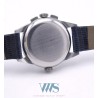 UNIVERSAL GENEVE (Chronographe Aéro-Compax / Acier - Corne stylisée / ref. 22286), vers 1944