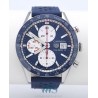 TAG HEUER (Chronographe Carrera Automatic Date Calibre 16 - Blue / ref. CV201AR), vers 2019