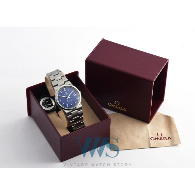 OMEGA (Genève Sport Automatic Blue - Day Date / ref. 166.0174), vers 1973