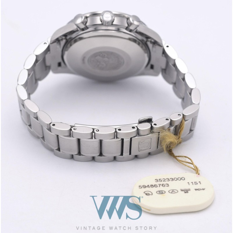 OMEGA (Chronographe Speedmaster Automatic Calendar - Silver / ref. 175.0084), vers 1998