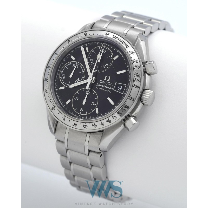OMEGA (Chronographe Speedmaster Automatic Date - Black / ref. 175.0083), vers 2004