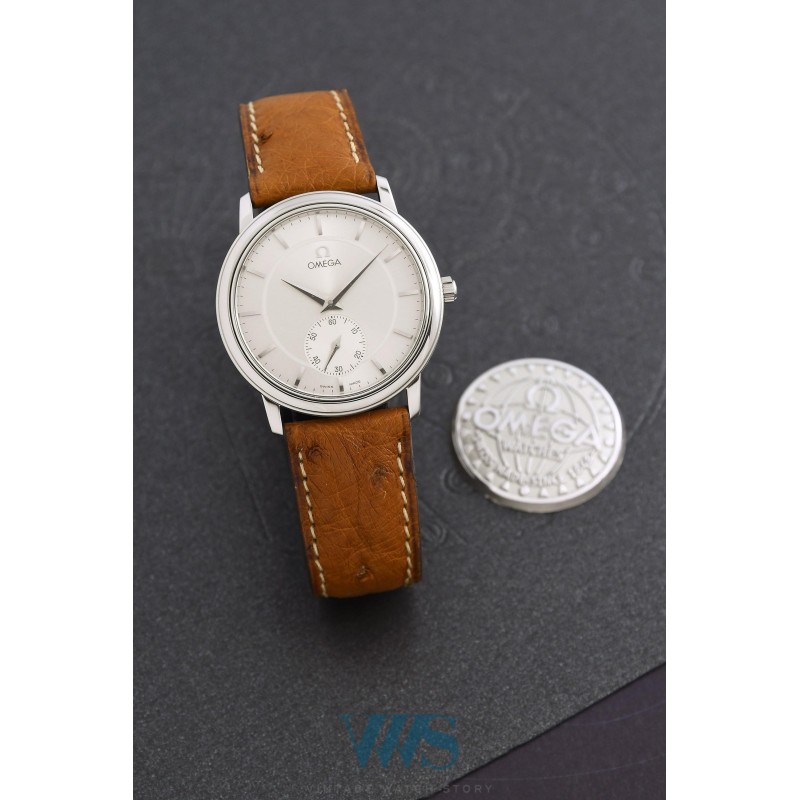 OMEGA (De Ville Prestige / Petite Seconde - Mécanique Silver / ref. 125.0050), vers 1993