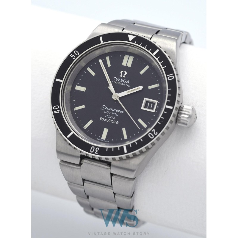 OMEGA (Seamaster Cosmic 2000 - Date / 1ère Génération Acier / ref. 166.0137), vers 1972