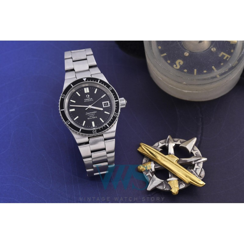 OMEGA (Seamaster Cosmic 2000 - Date / 1ère Génération Acier / ref. 166.0137), vers 1972