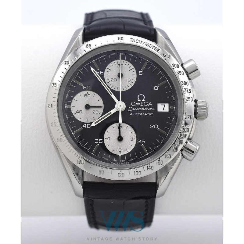 OMEGA (Chronographe Speedmaster Reduced / Panda - Black & Silver /