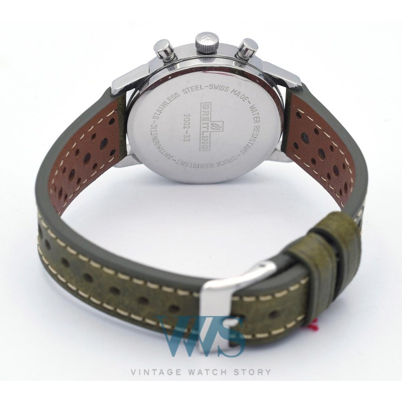 BREITLING (Chronographe Top Time / Trotteuse orange - Panda Black / Silver / ref. 2000-33), vers 1970
