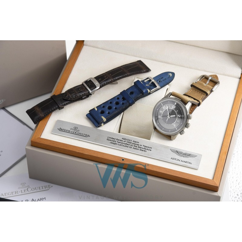 JAEGER-LECOULTRE (Amvox 1 / R – Alarm Titane – Aston Martin Série Limited 100 Expls / ref 190T440-190.T97), vers 2007