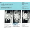 JAEGER-LeCOULTRE (Memovox GT Date - Cadran black / ref. E855), vers 1967