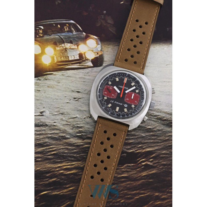 HERMA (CHRONOGRAPHE PILOTE / Le Mans / ref. 911120), vers 1970