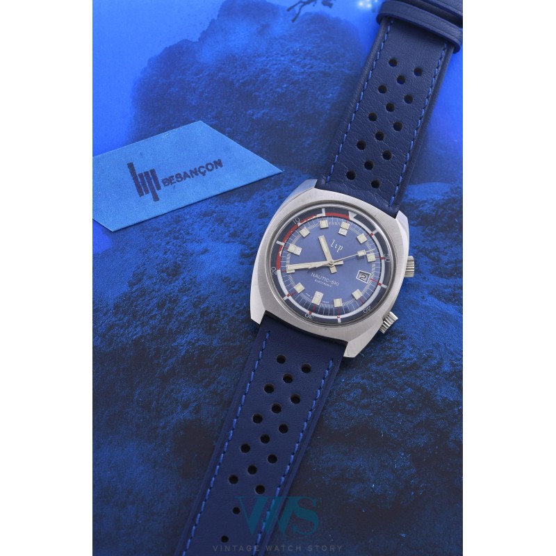 LIP (Nautic-Ski Electronic 20 ATU / Logo Spécial - Tonneau Blue / ref. 42982), vers 1972/76