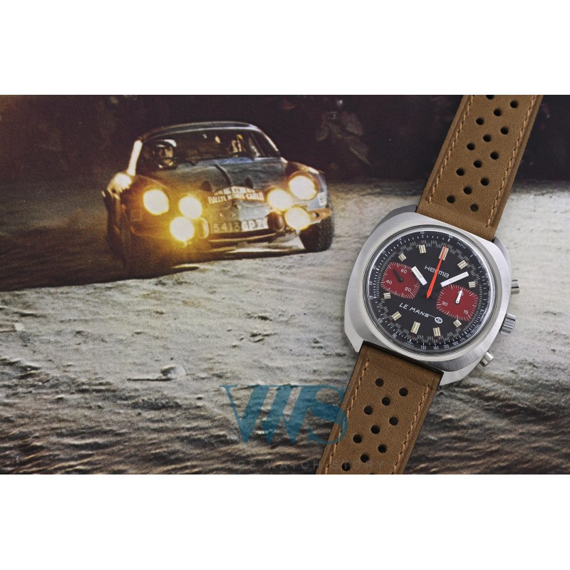 HERMA (CHRONOGRAPHE PILOTE / Le Mans / ref. 911120), vers 1970