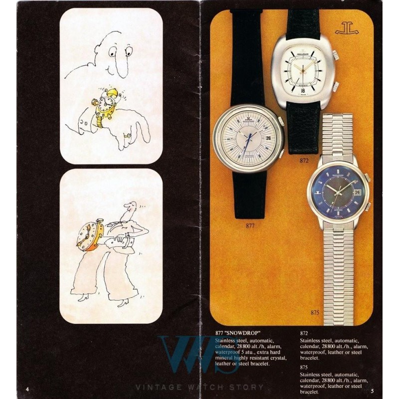 JAEGER-LeCOULTRE (Memovox GT - Cadran Blue / ref. E855), vers 1967