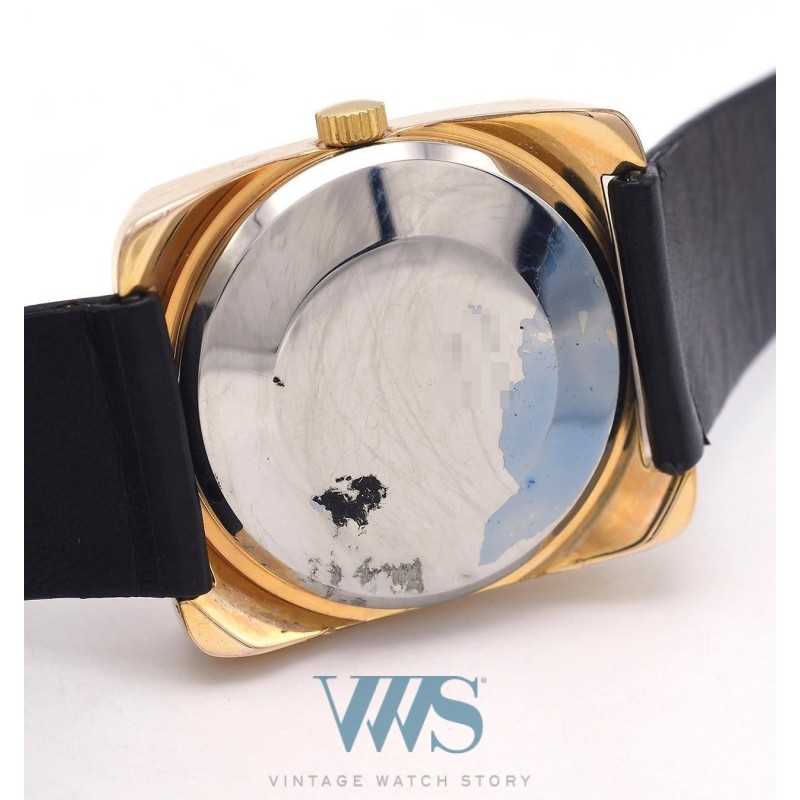 LIP (ORTF Automatic / Double Date -  Gold Plated / ref. 43636), vers 1972/74