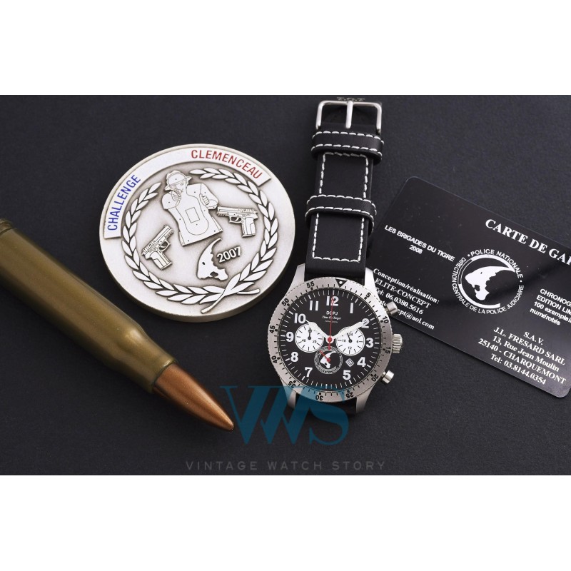 T.O.T (Chronographe DCPJ  2008 / Brigade du tigre - Numéroté / 100 pièces), Projet 2008