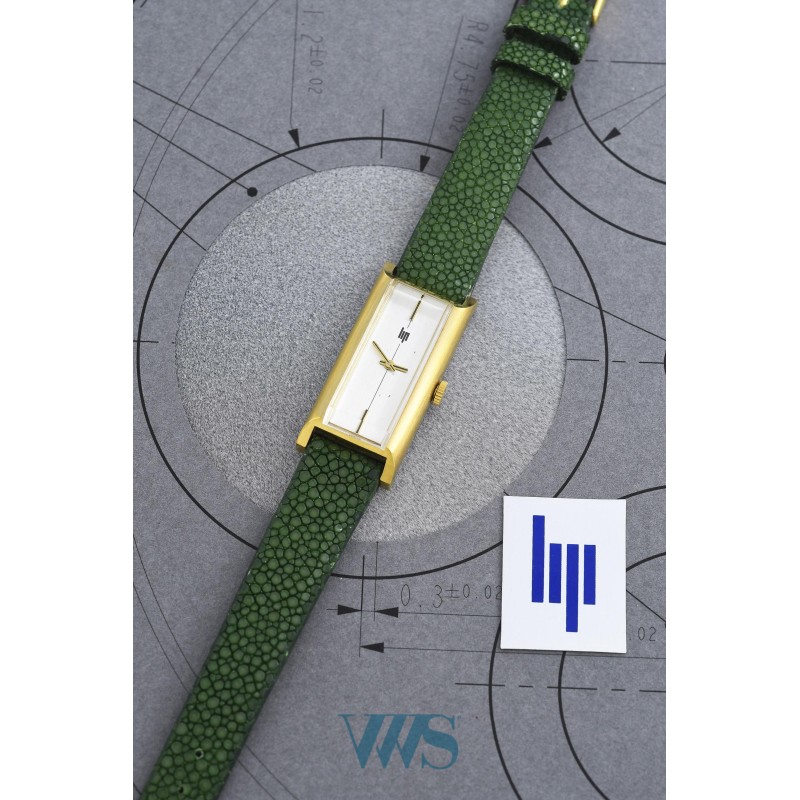 LIP (Lingot baguette - Cadran Silver / ref. 43.175), vers 1975