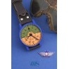 GUBELIN (SKY WATCH - CHASSEUR ALPIN / BLUE ), vers 1990