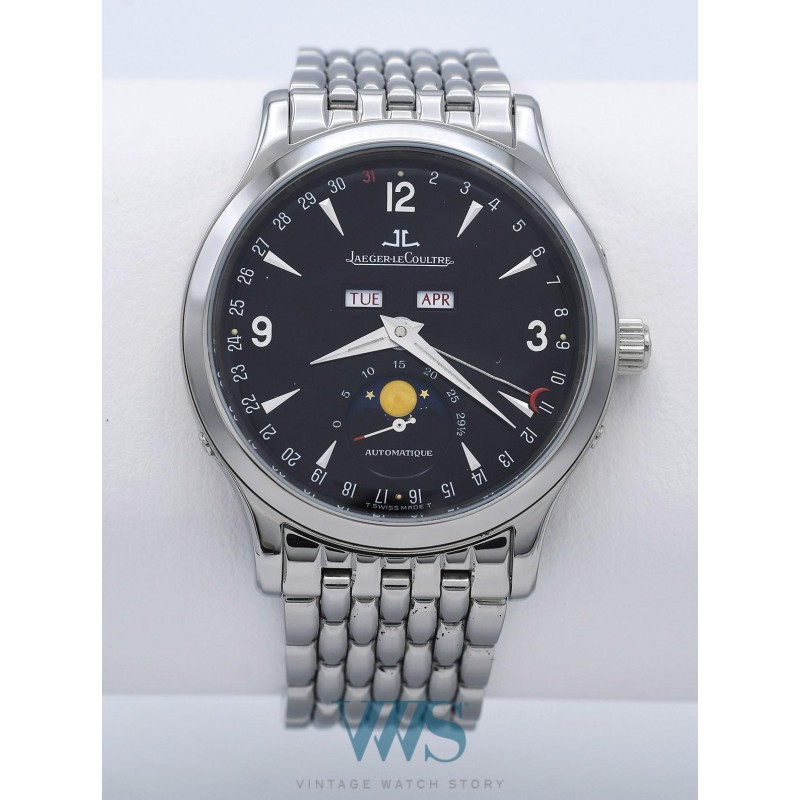 JAEGER-LeCOULTRE (Master Calendar - Moon / Black / ref. 140.8.98.S),